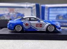 Load image into Gallery viewer, Liberty 1:64 Blue White Mustang Muscle Sports Model Diecast Metal Car New Collection
