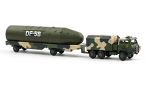 Load image into Gallery viewer, XCARTOYS Military DF5B Intercontinental Ballistic Missile Model Metal Truck

