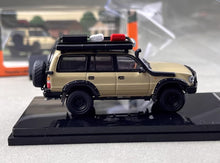 Load image into Gallery viewer, GCD 1:64 Beige Land Cruiser LC80 ORV Sports Model Diecast Metal Car New Collection
