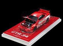 Load image into Gallery viewer, TM 1:64 Skyline GTR R34 Z-Tune NFS Figure Sports Model Diecast Metal Car New Collection
