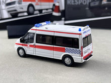 Load image into Gallery viewer, Shadow 1:64 White Ambulance Transit Van Model Diecast Metal Car New Collection

