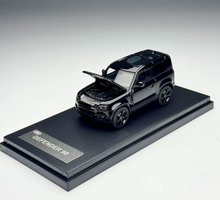Load image into Gallery viewer, LCD 1:64 Black Defender 90 SUV ORV Sports Model Diecast Metal Car New Collection
