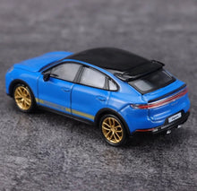 Load image into Gallery viewer, TH 1:64 Blue Cayenne Turbo GT SUV Sports Model Diecast Metal Car New Collection
