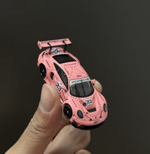 Load image into Gallery viewer, SR 1:64 Pink 911 992 GT3 RS #23 Racing Sports Model Diecast Metal Car New Collection
