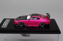 Load image into Gallery viewer, YM 1:64 JDM Pink Supra A80 JAZ80 Racing Sports Model Diecast Resin Car New Collection
