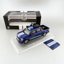 Load image into Gallery viewer, FW 1:64 Blue Shelby F150 V8 Pickup Truck Sports Model Diecast Metal Car New Collection
