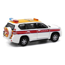 Load image into Gallery viewer, TINY 1:64 White Hongkong Police Toyota Prado 2013 SUV Off Road Model Toy Metal Car
