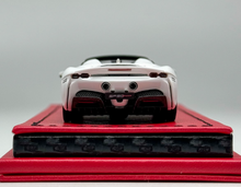 Load image into Gallery viewer, ART 1:64 White SF90 Stradale Convertible Racing Model Diecast Resin Car New Collection
