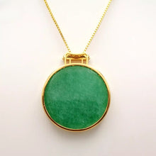 Load image into Gallery viewer, Nature Jade Cloud Palace Pendant Necklace Gift Jewelry charm Blessing Lucky
