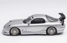 Load image into Gallery viewer, Mortal 1:64 Silver RX-7 FD Veilside Racing Sports Model Diecast Metal Car New Collection
