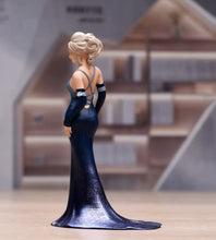 Load image into Gallery viewer, 1:24 Painted Figure Model Miniature Resin Diorama Navy Dinning Dress Lady Woman
