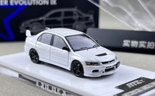 Load image into Gallery viewer, ATS 1:64 JDM White Lancer Evolution EVO IX 9 Sport Model Diecast Metal Car New Collection
