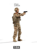 Load image into Gallery viewer, 1:64 Painted Unpainted Figure Model Miniature Resin Diorama Soldier Patrol Dog New
