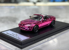 Load image into Gallery viewer, GCD 1:64 Pink Fuso Fighter Trailer Truck MX5 Sport Model Diecast Metal Car New Collection
