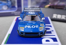 Load image into Gallery viewer, Top Art 1:64 Blue F40 LBWK #56 Racing Sports Model Diecast Metal Car New Collection
