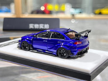 Load image into Gallery viewer, 404Error 1:64 JDM Blue Lancer EVO X Varis Sports Model Diecast Resin Car New Collection
