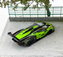 Load image into Gallery viewer, HH 1:64 Green Essenza SCV12 Racing Sports Model Diecast Metal Car New Collection
