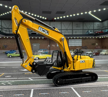 Load image into Gallery viewer, 1:76 Yellow JCB Construction Excavator Digger Model Diecast Metal New Collection
