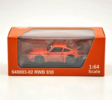 Load image into Gallery viewer, TPC 1:64 Orange RWB 930 911 Sports Open Model Diecast Metal Car New Collection
