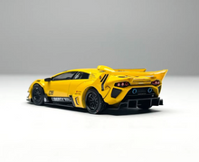 Load image into Gallery viewer, Minigt 1:64 Yellow Murcielago GT EVO LB Sports Model Diecast Metal Car New Collection

