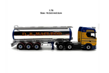 Load image into Gallery viewer, 1:76 Scania Fuel Tanker Truck Model Diecast Metal Car New
