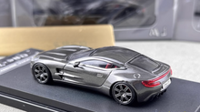 Load image into Gallery viewer, MJ 1:64 Grey One-77 V12 Coupe Super Racing Sports Model Diecast Metal Car New Collection
