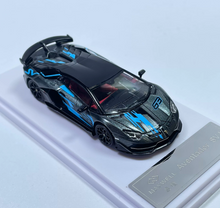 Load image into Gallery viewer, Maxwell 1:64 Gray SVJ Aventador #63 Sports Model Diecast Metal Car New Collection
