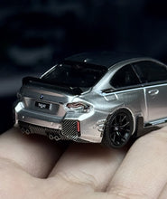 Load image into Gallery viewer, FX 1:64 Silver M2 G87 Attack Coupe Sports Model Diecast Metal Car New Collection

