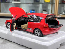 Load image into Gallery viewer, LCD 1:18 Red JDM Civic EG6 SIR Hatchback Sports Model Diecast Metal Car New
