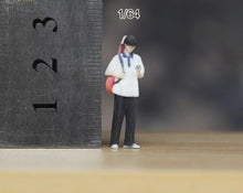Load image into Gallery viewer, 1:64 Painted Figure Model Miniature Resin Diorama Sand Guitar Boy Man Music Toy
