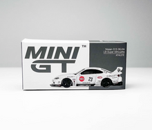 Load image into Gallery viewer, Minigt 1:64 White JDM Silvia S15 LB Super Sports Model Diecast Metal Car New Collection
