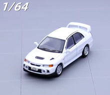 Load image into Gallery viewer, JKM 1:64 White JDM Mitsubishi Lancer Evolution EVO 4 IV Racing Sport Model Toy Metal Car
