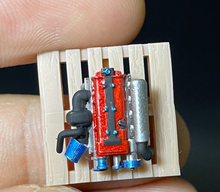 Load image into Gallery viewer, 1:64 JDM 3D 2JZ Engine Garage Mechanic Display Model Resin For Car New
