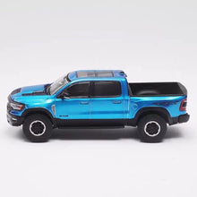 Load image into Gallery viewer, Shadow 1:64 Bluee Ram 1500 TRX Pickup Truck Model Diecast Metal Car New Collection
