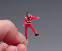 Load image into Gallery viewer, 1:64 Painted Figure Model Miniature Resin Diorama Sand Formula 1 Racing Racer
