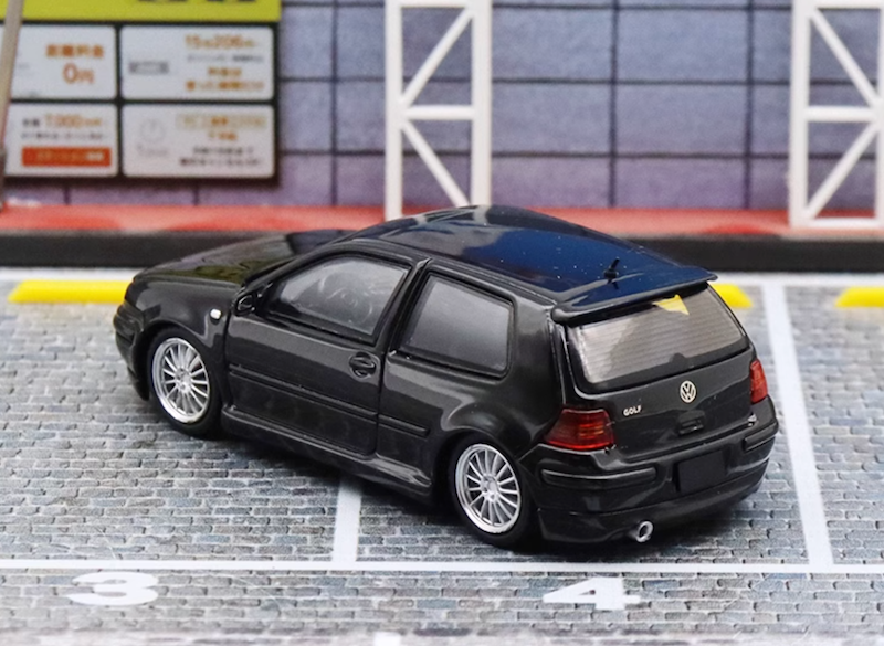 FH 1 64 Black VW Golf GTI MK4 Coupe Sports Model Diecast Metal Car New mycrazybuy store