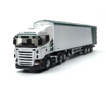 Load image into Gallery viewer, 1:148 White Scania Highline Walking Floor Truck Model Diecast Metal Car New Collection
