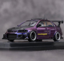 Load image into Gallery viewer, IHCM 1:64 Purple Carbon Lancer EVO 9 IX GSR Sports Model Diecast Metal Car New Collection
