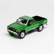 Load image into Gallery viewer, GCD 1:64 1985 Green Hilux Xtra Cab Pickup Truck Model Diecast Metal Car New Collection
