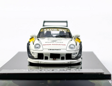 Load image into Gallery viewer, SW 1:64 Luminous Yellow 911 RWB 993 #23 Big Spoiler Model Diecast Metal Car
