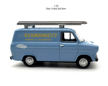 Load image into Gallery viewer, 1:76 Blue Transit MK1 Mini Van Painter Classic Model Diecast Metal Car New Collection
