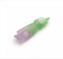Load image into Gallery viewer, Nature Jade Palm Pendant Necklace Gift Jewelry charm Blessing Lucky Precious b
