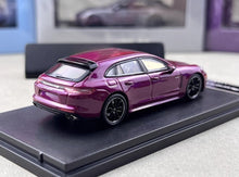 Load image into Gallery viewer, Liberty 1:64 Purple Panamera Turbo S Figure Sports Model Diecast Metal Car New Collection
