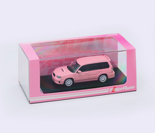 Load image into Gallery viewer, Fiberrun 1:64 HEC Pink Forester SG9 STI SUV Sports Model Diecast Metal Car New Collection
