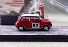Load image into Gallery viewer, GCD 1:64 Red Mini #52 Morris Cooper S Rallye Sport Model Diecast Metal Car New Collection
