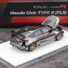 Load image into Gallery viewer, MH 1:64 Plating Black CIVIC  Type R FL5 Sports Model Diecast Metal Car New Collection
