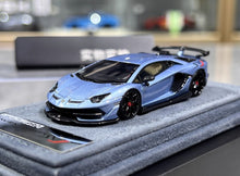 Load image into Gallery viewer, 1:64 GradePro Ice Blue SVJ LP770-4 Aventador Sport Model Diecast Resin Car New Collection
