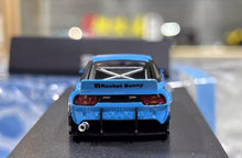 Load image into Gallery viewer, MT 1:64 JDM Blue Silvia S13 180SX Rocket Bunny Model Diecast Metal Car New Collection
