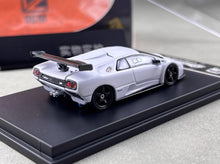 Load image into Gallery viewer, DCM 1:64 White 1999 Diablo GTR Racing Sports Model Diecast Metal Car BN
