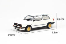 Load image into Gallery viewer, Poprace 1:64 White VW Golf GTI MKII Sports Model Diecast Metal Car New
